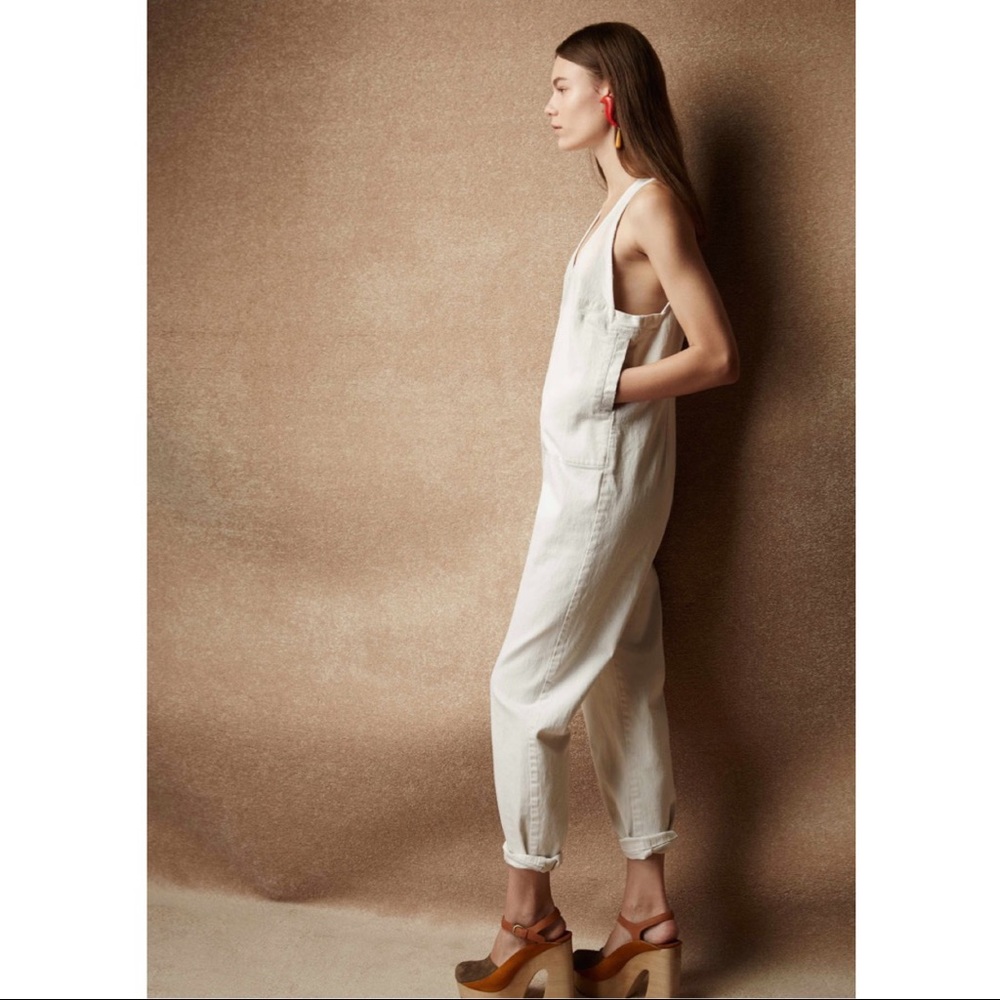 Rachel Comey Buxton Jumpsuit in Tan